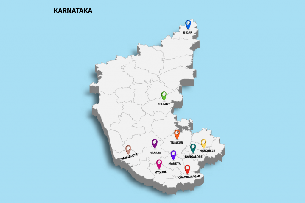 home page karnataka map
